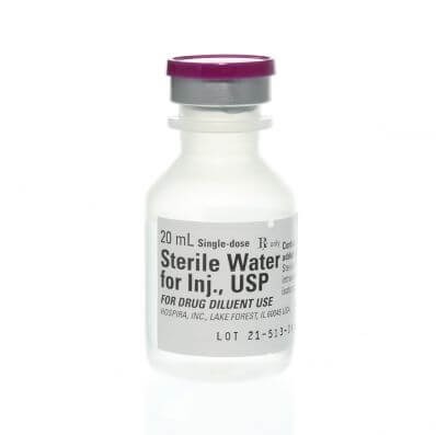 Sterile Water, 20mL